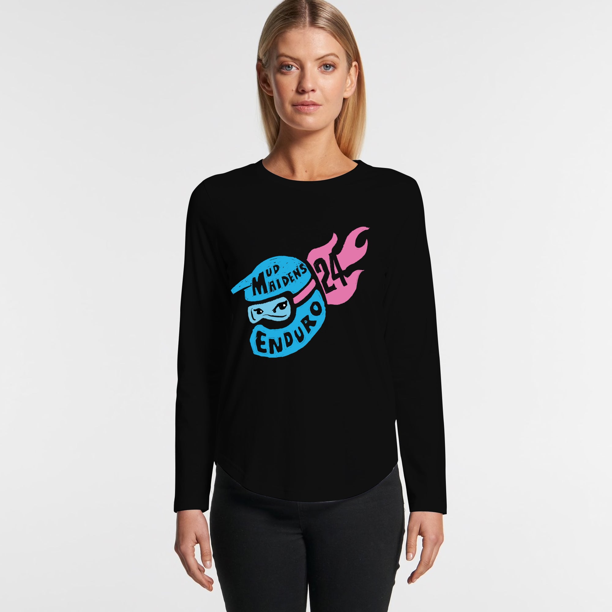 Mud Maidens 2024 Enduro Womens Long Sleeve T