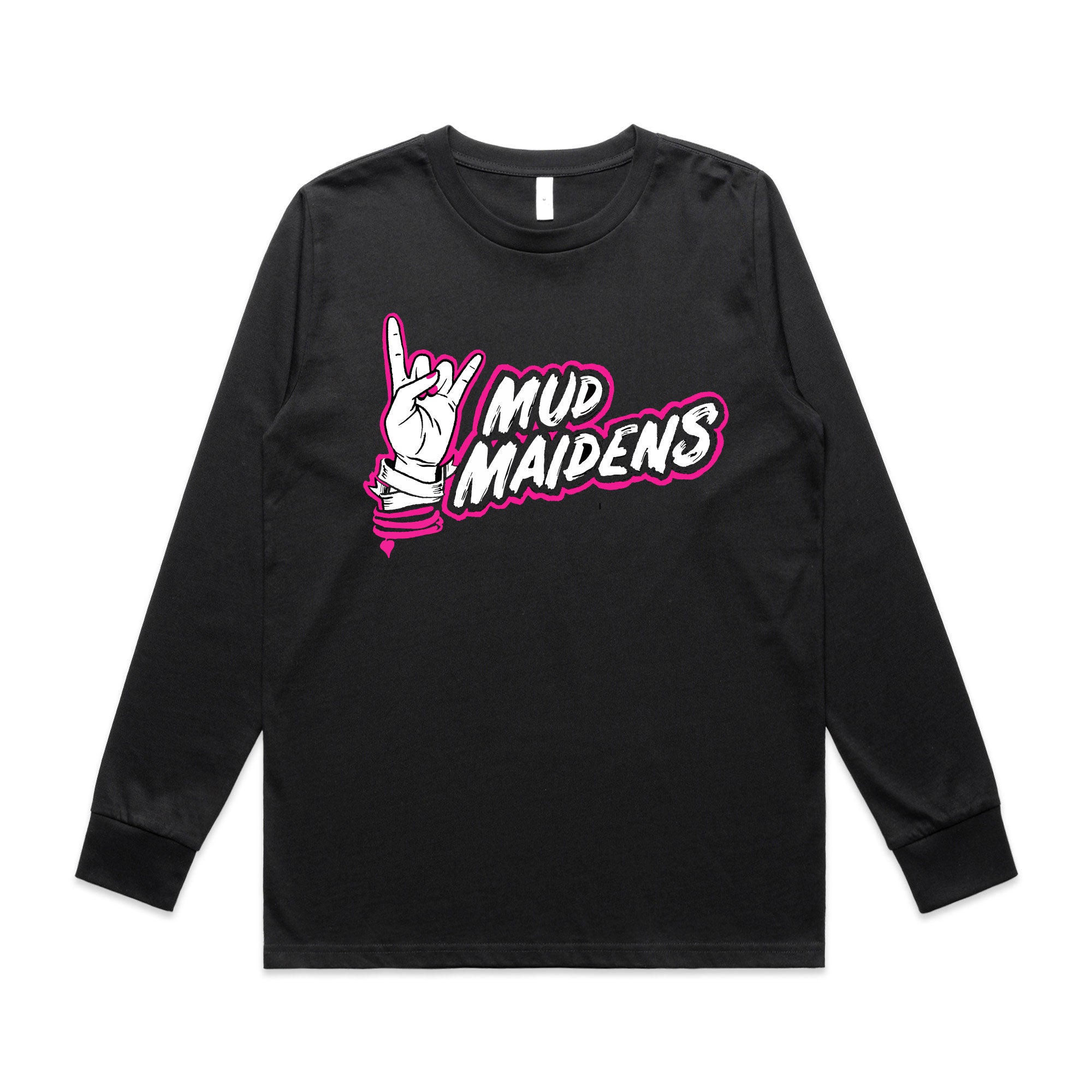 Mud Maidens 2023 Logo Long Sleeve T