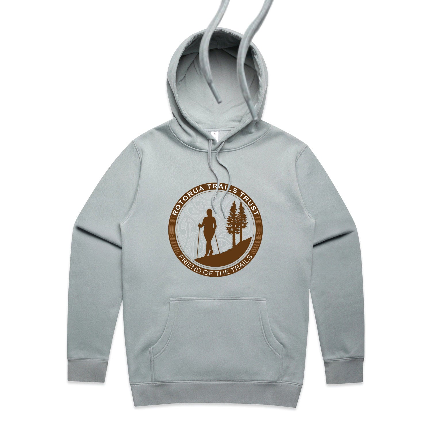 Rotorua Trails Trust "Walk" Supporters Hoodie Smoke