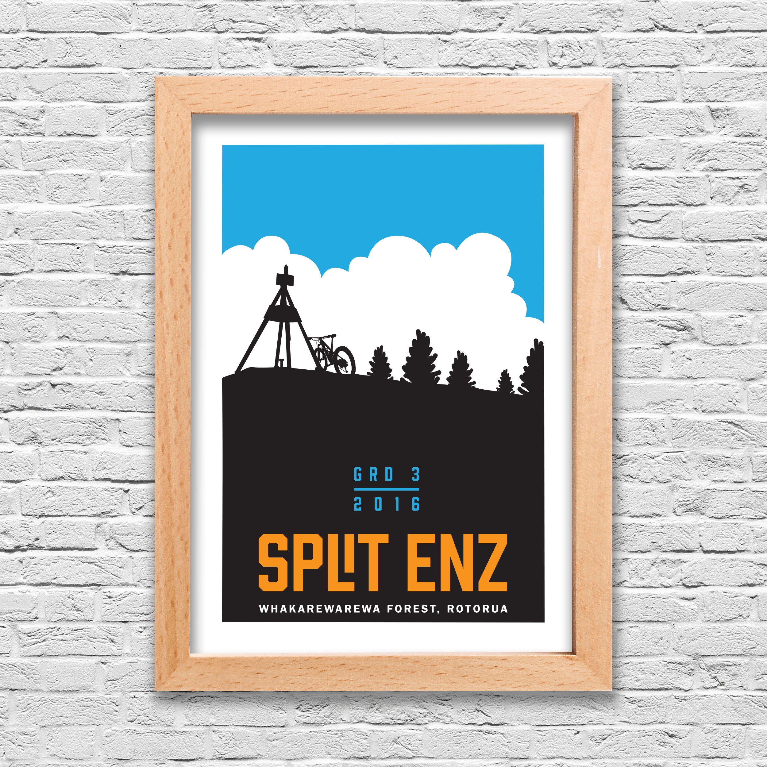 Split Enz Print