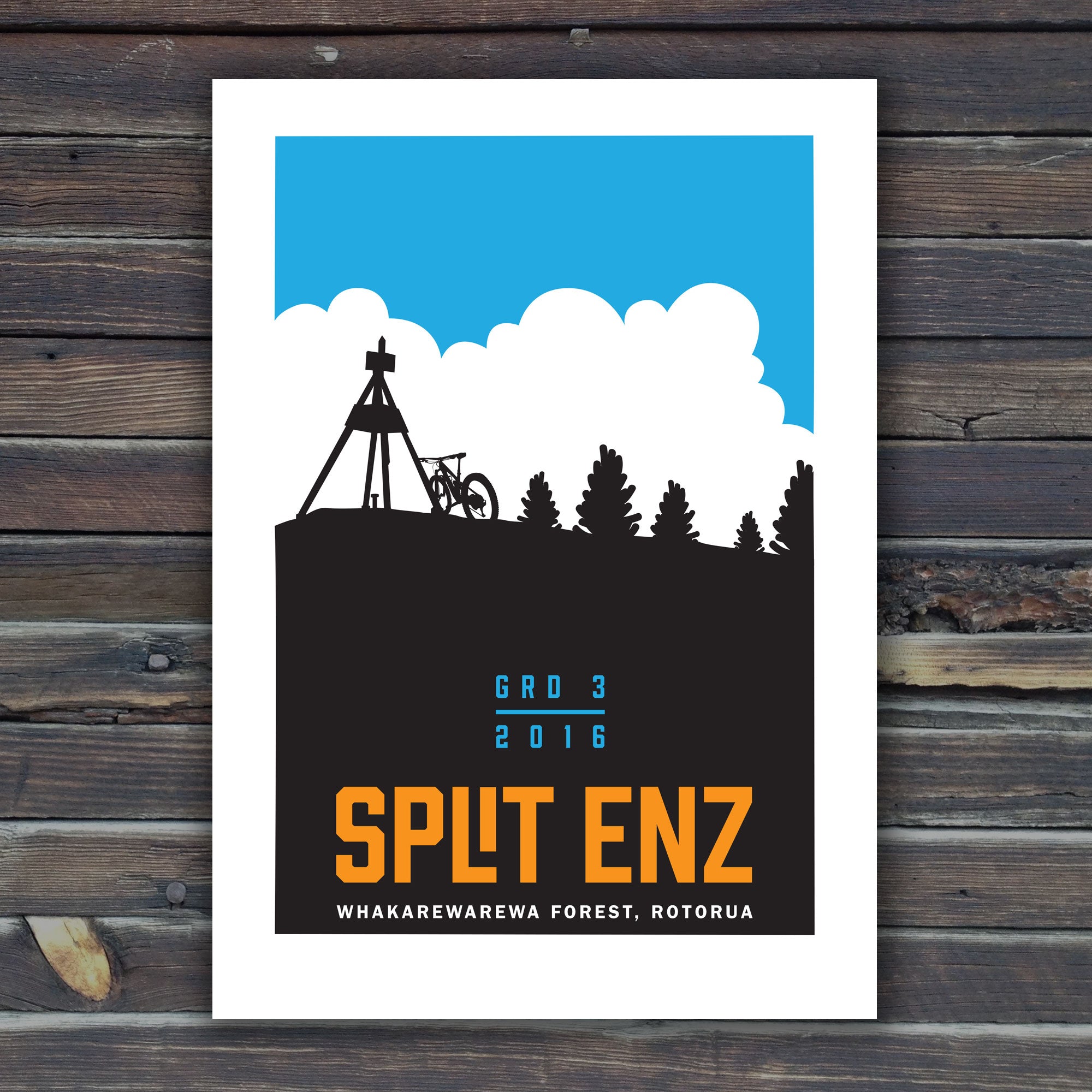 Split Enz Print