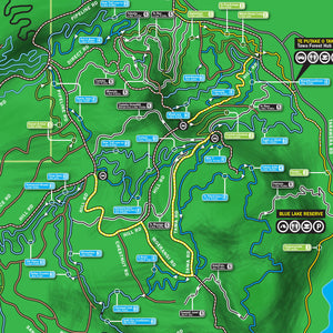 RideRotorua Trailmap 2023 Canvas
