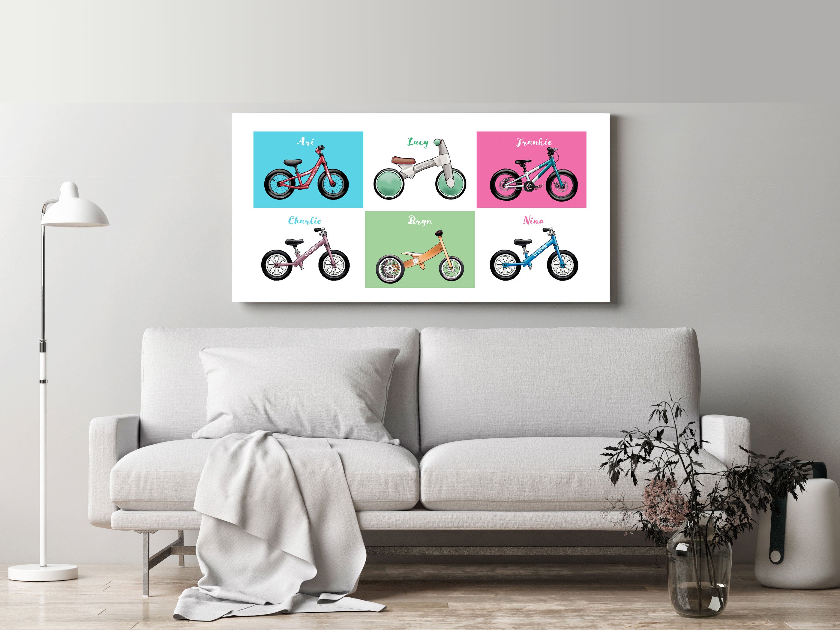 Bike Gang Canvas