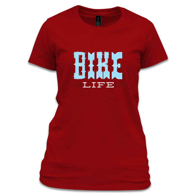 Womens BikeLife T - Red